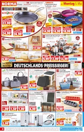 Pfanne Angebot im Norma Prospekt, gültig von 05.05.2025 bis 10.05.2025 Pfanne Angebot im aktuellen Norma Prospekt auf Seite 4