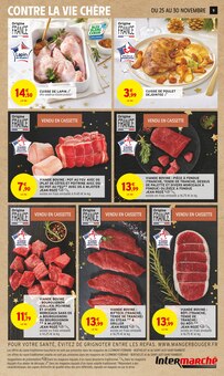 Promo Steak dans le catalogue Intermarché Super du moment à la page 9