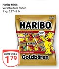 Minis Angebote von Haribo bei GLOBUS Homburg für 1,79 €