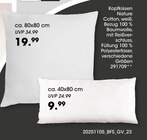 Kopfkissen Nature Cotton für 9,99 € bei Möbel Martin im Angebot Kopfkissen Nature Cotton im aktuellen Möbel Martin Prospekt