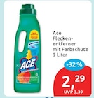Fleckenentferner mit Farbschutz von Ace für 2,29 € bei budni im Angebot Fleckenentferner mit Farbschutz von Ace im aktuellen budni Prospekt