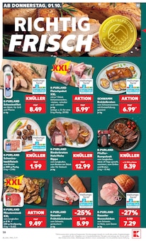 Rindfleisch im aktuellen Kaufland Prospekt (Essen) Rindfleisch im Kaufland Prospekt "Hier bin ich richtig" mit 76 Seiten (Essen)