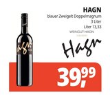 blauer Zweigelt Doppelmagnum bei Getränke Hörl im Wörth Prospekt für 39,99 €