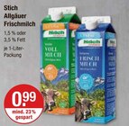 Allgäuer Frischmilch von Stich im aktuellen V-Markt Prospekt für 0,99 €