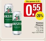 Aktuelles Holsten Pilsener Angebot bei WEZ in Löhne ab 0,55 €