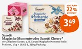 Aktuelles Magische Momente oder Sarotti Cherry Angebot bei tegut in Frankfurt (Main) ab 3,49 €