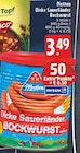 Dicke Sauerländer Bockwurst bei E center im Prospekt "" für 3,49 €