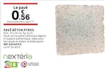 Leroy Merlin Chasseneuil-du-Poitou - Promo Pavé Béton Pyros Promo Pavé Béton Pyros à 0,56 € dans le catalogue Leroy Merlin à Chasseneuil-du-Poitou