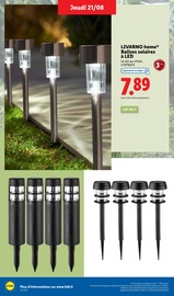Promo Balise Solaire dans le catalogue Lidl du moment à la page 32