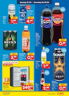 Kühlschrank im aktuellen Netto Marken-Discount Prospekt (Stade (Hansestadt)) Kühlschrank im Netto Marken-Discount Prospekt "Aktuelle Angebote" mit 71 Seiten (Stade (Hansestadt))