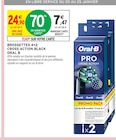 Brossettes 4+2 Cross Action Black - Oral-B en promo chez Intermarché Super Brossettes 4+2 Cross Action Black - Oral-B dans le catalogue Intermarché Super