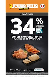Catalogue Supermarchés Super U en cours à Chaillevette et alentours, "5 JOURS PLUS U", 1 page, 04/12/2025 - 04/12/2025