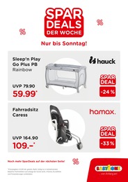 Spielzeug & Baby Prospekt von BabyOne Bergisch Gladbach BabyOne Prospekt: "SparDeals", 2 Seiten, 20.03.2023 - 26.03.2023