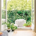 Treillis extensible osier avec feuilles artificielles L. 2 x H. 1 m - Ideal Garden en promo chez Castorama Treillis extensible osier avec feuilles artificielles L. 2 x H. 1 m - Ideal Garden dans le catalogue Castorama