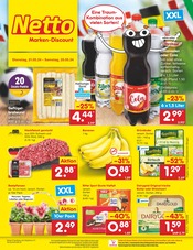 Aktueller Netto Marken-Discount Prospekt mit Bratwurst, "Aktuelle Angebote", Seite 1
