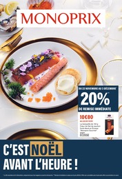 Prix et réduction Black Friday dans le prospectus Monoprix en cours Offre Black Friday dans le catalogue Monoprix du moment à la page 1
