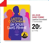 E.Leclerc Saint-Hilaire-du-Harcouët - Promo Laetitia Colombani Promo Laetitia Colombani à 20,90 € dans le catalogue E.Leclerc à Saint-Hilaire-du-Harcouët
