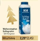 Schlagrahm im Angebot bei Metro in Meerbusch Schlagrahm Angebote von Weihenstephan bei Metro Meerbusch für 2,45 €