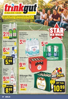 Bier im E center Prospekt "Aktuelle Angebote" mit 30 Seiten (Euskirchen)