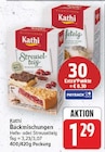 Backmischung Streuselteig von Kathi für 1,29 € bei E center im Angebot Backmischung Streuselteig von Kathi im aktuellen E center Prospekt