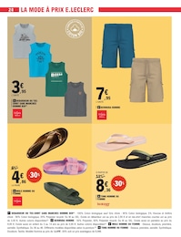 Offre Vêtements Homme dans le catalogue E.Leclerc du moment à la page 28