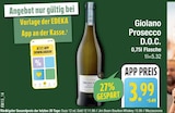 Giolano Prosecco D.O.C. im aktuellen EDEKA Prospekt für 3,99 €