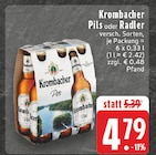 Aktuelle Krombacher Angebote bei EDEKA in Ahlen Aktuelles Pils Angebot bei EDEKA in Ahlen ab 4,79 €
