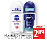 Roll-On Deo im Angebot bei E center in Aalen Roll-On Deo Angebote von Nivea bei E center Aalen für 2,89 €