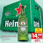 Premium Beer im Angebot bei Netto Marken-Discount in Melle Premium Beer Angebote von Heineken bei Netto Marken-Discount Melle für 14,99 €