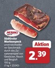 Südtiroler Markenspeck im Angebot bei combi in Hannover Südtiroler Markenspeck Angebote von Merano bei combi Hannover für 2,39 €