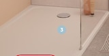 Receveur de douche résine blanc easy - Weldom à Aubagne Receveur de douche résine blanc easy en promo chez Weldom Aubagne à 109,65 €