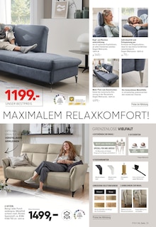Couch im Möbel Bohn Prospekt "EXTRA LANGES EINKAUFS-WOCHENENDE" mit 20 Seiten (Fürth)