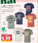 Promo T-shirt 2 pièces homme à 9,99 € dans le catalogue Norma à Illzach