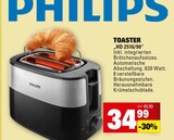 Toaster HD 2516/90 Angebote von Philips bei E center Weinheim für 34,99 €