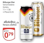 Aktuelle Bitburger Angebote bei GLOBUS in Gießen Aktuelles Bitburger Angebot bei GLOBUS in Gießen ab 0,79 €