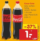 Netto Marken-Discount - Coca-Cola Angebot im Prospekt Coca-Cola bei Netto Marken-Discount im Prospekt "" für 1,00 €
