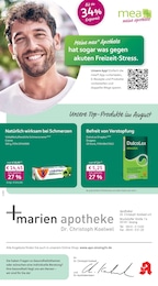 mea - meine apotheke Prospekt für Lappersdorf mit 4 Seiten mea - meine apotheke Prospekt für Lappersdorf: "Unsere August-Angebote", 4 Seiten, 01.08.2026 - 31.08.2026
