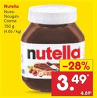 Nuss-Nougat-Creme Angebote von Nutella bei Netto Marken-Discount Pforzheim für 3,49 €