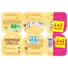 Crèmeuh Bio - LES 2 VACHES à 1,89 € dans le catalogue Carrefour