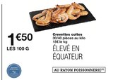 Crevettes cuites en promo chez Monoprix Nancy à 1,50 €