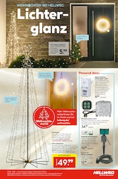 Weihnachtsbaum (künstlich) Angebot im aktuellen Hellweg Prospekt auf Seite 19