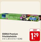 Premium Frischhaltefolie im Angebot bei E center in Trier Premium Frischhaltefolie Angebote von EDEKA bei E center Trier für 1,29 €
