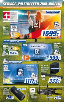 Fernseher im expert Prospekt "Top Angebote" mit 8 Seiten (Passau)