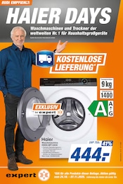 expert Prospekt für Trebbin mit 4 Seiten expert Prospekt für Trebbin: "HAIER DAYS", 4 Seiten, 24.10.2025 - 07.11.2025