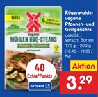 vegane Pfannen- und Grillgerichte im Angebot bei Netto Marken-Discount in Hoyerswerda vegane Pfannen- und Grillgerichte Angebote von Rügenwalder bei Netto Marken-Discount Hoyerswerda für 3,29 €