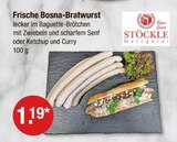 Frische Bosna-Bratwurst von STÖCKLE Metzgerei im aktuellen V-Markt Prospekt für 1,19 €