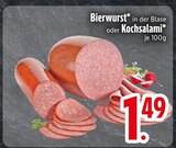 Bierwurst im Angebot bei EDEKA in Ravensburg Bierwurst Angebote bei EDEKA Ravensburg für 1,49 €