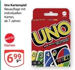 Uno Kartenspiel im Angebot bei GLOBUS in Bruchsal Uno Kartenspiel Angebote von Mattel Games bei GLOBUS Bruchsal für 6,99 €