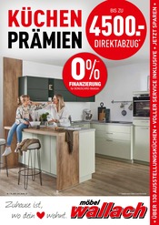 Möbel Wallach Möbel & Einrichtung Prospekt der aktuellen Woche mit 12 Seiten, gültig von 17.11.2025 bis 29.11.2025, in Bergen und Umgebung Aktueller Möbel Wallach Möbel & Einrichtung Prospekt in Bergen und Umgebung, "KÜCHEN PRÄMIEN" mit 12 Seiten, 17.11.2025 - 29.11.2025
