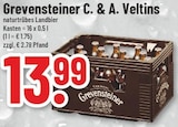 Grevensteiner im Angebot bei Trinkgut in Essen Grevensteiner Angebote von Grevensteiner C. & A. Veltins bei Trinkgut Essen für 13,99 €